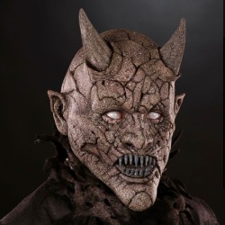 Fractured Silicone Half Mask