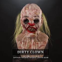 IN STOCK - Freak Dirty Clown with Sparse Green Hair