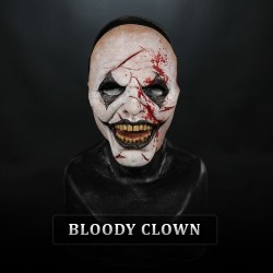 IN STOCK - Insane Bloody Clown Silicone face