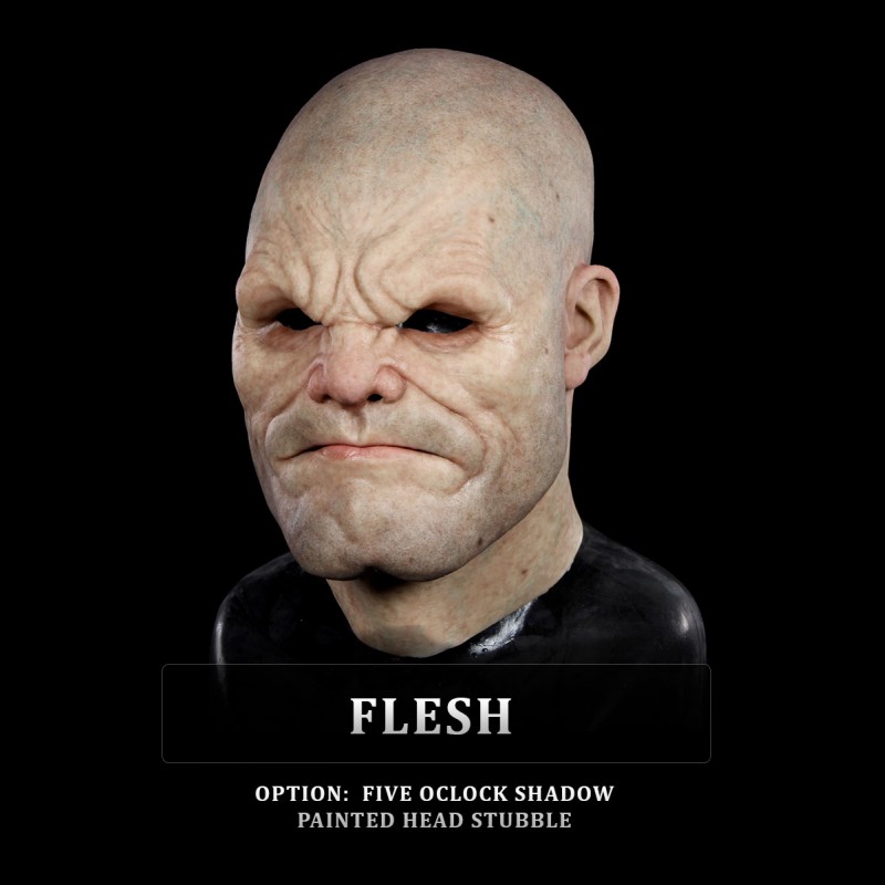 IN STOCK - Brute Flesh with Five o'clock shadow and head stubble