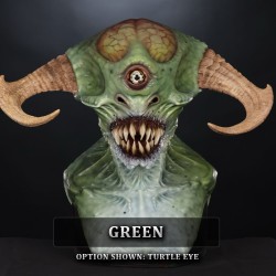 IN STOCK - Annihilator Green Bone Horns Turtle Eye