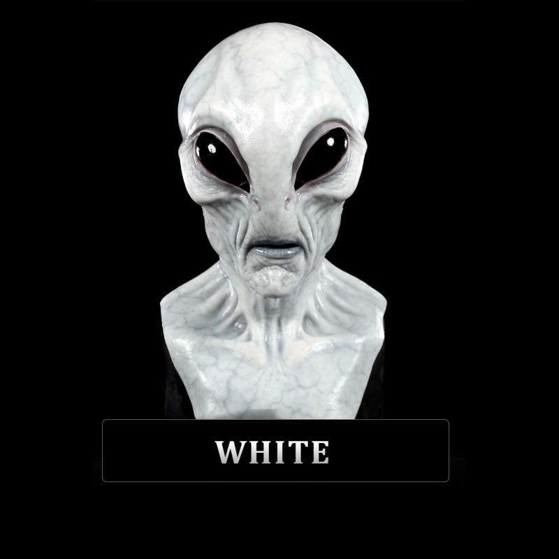 Realistic Grey Alien Mask 