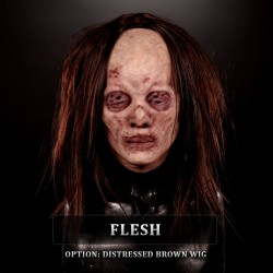 IN STOCK - Departed Flesh Female Fit Distressed Brown Hair