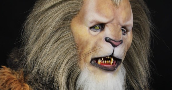 Realistic Lion Full Body Muscle Suit