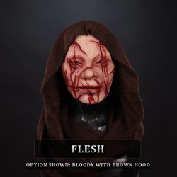IN STOCK - Victim Flesh Bloody Silicone face - Female Fit