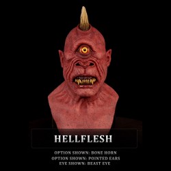 IN STOCK - Cyclops Hellflesh Horn, Pointy Ears, Beast eye
