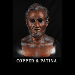 IN STOCK - Abraham Copper and Patina