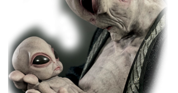 Alien Silicone Baby