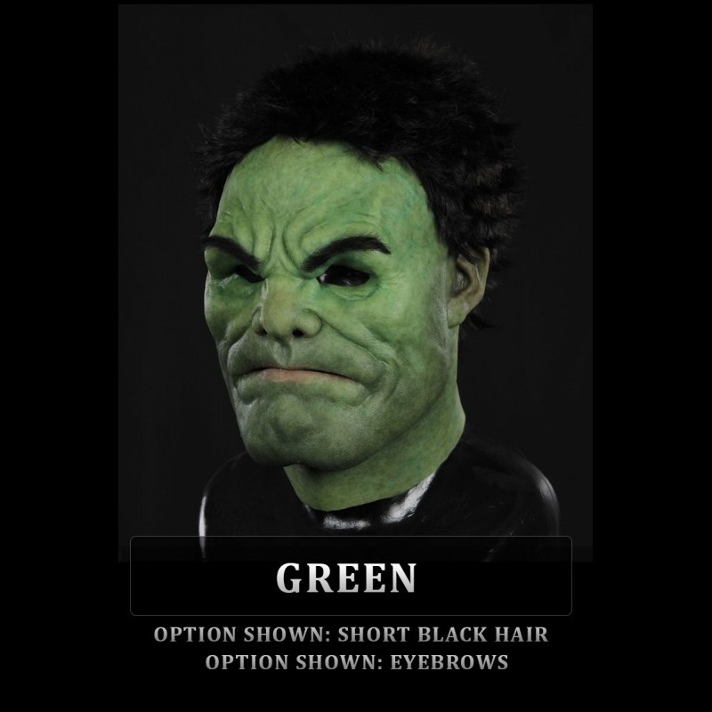 IN STOCK - Brute Green Eyebrows and Hair