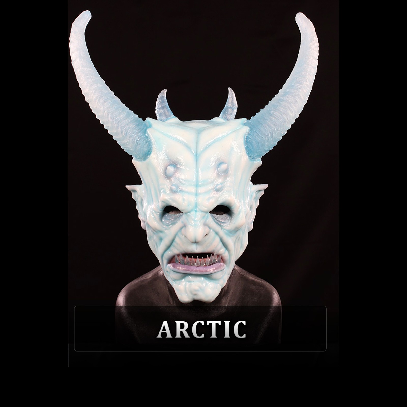 Krampus Silicone Half Mask