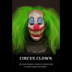 IN STOCK - Vissago Circus clown Green clown wig