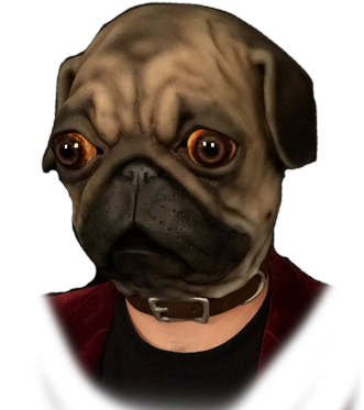 Pug Silicone Half Mask