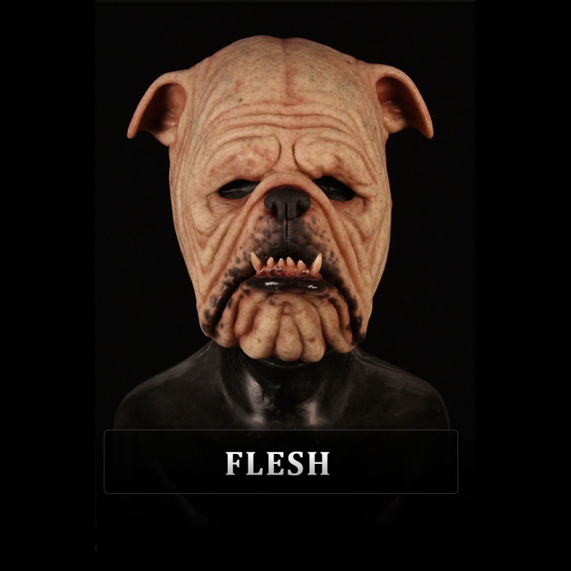 IN STOCK - Bulldog Flesh Half Mask