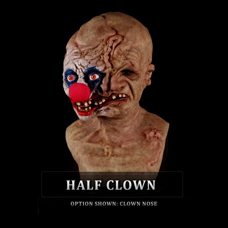 IN STOCK - Billy Bob Half Clown with Nose