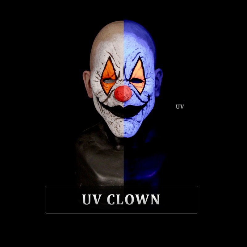 Whispers the Clown Silicone Half Mask