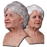 Grandma Female Fit Silicone Mask